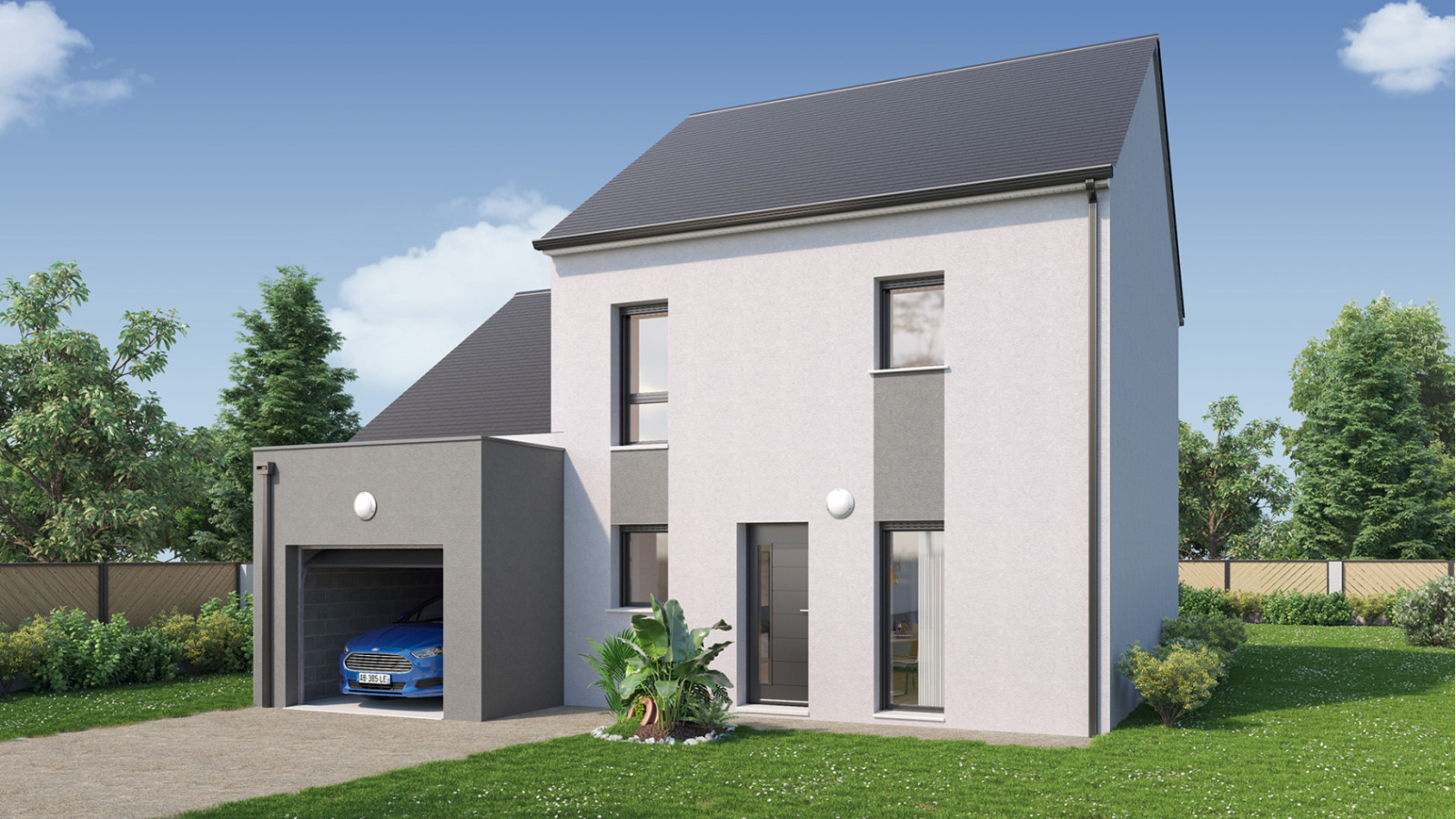 Maison neuve à Beynes avec 4 chambres sur terrain de 290m2 / image 2