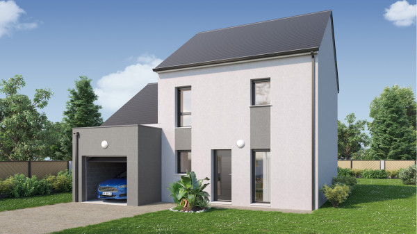 Maison neuve à Beynes avec 4 chambres sur terrain de 290m2 - image 1