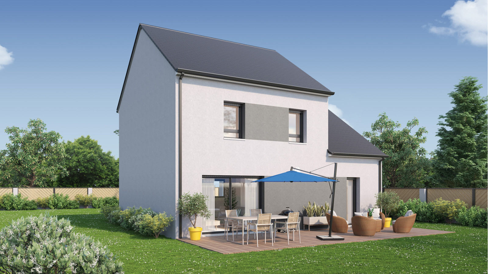 Maison neuve à Beynes avec 4 chambres sur terrain de 290m2 / image 3
