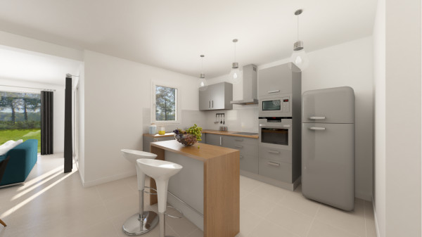 Maison neuve à Rambouillet avec 4 chambres sur terrain de 511m2 - image 3