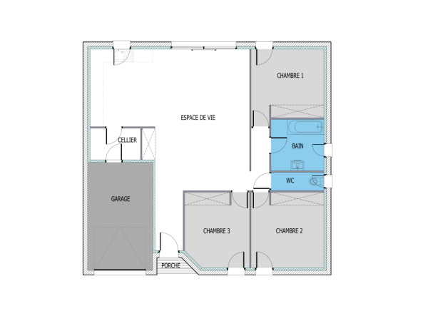 Plan (maison 2085)