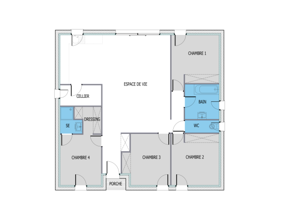 Plan (maison 2086)
