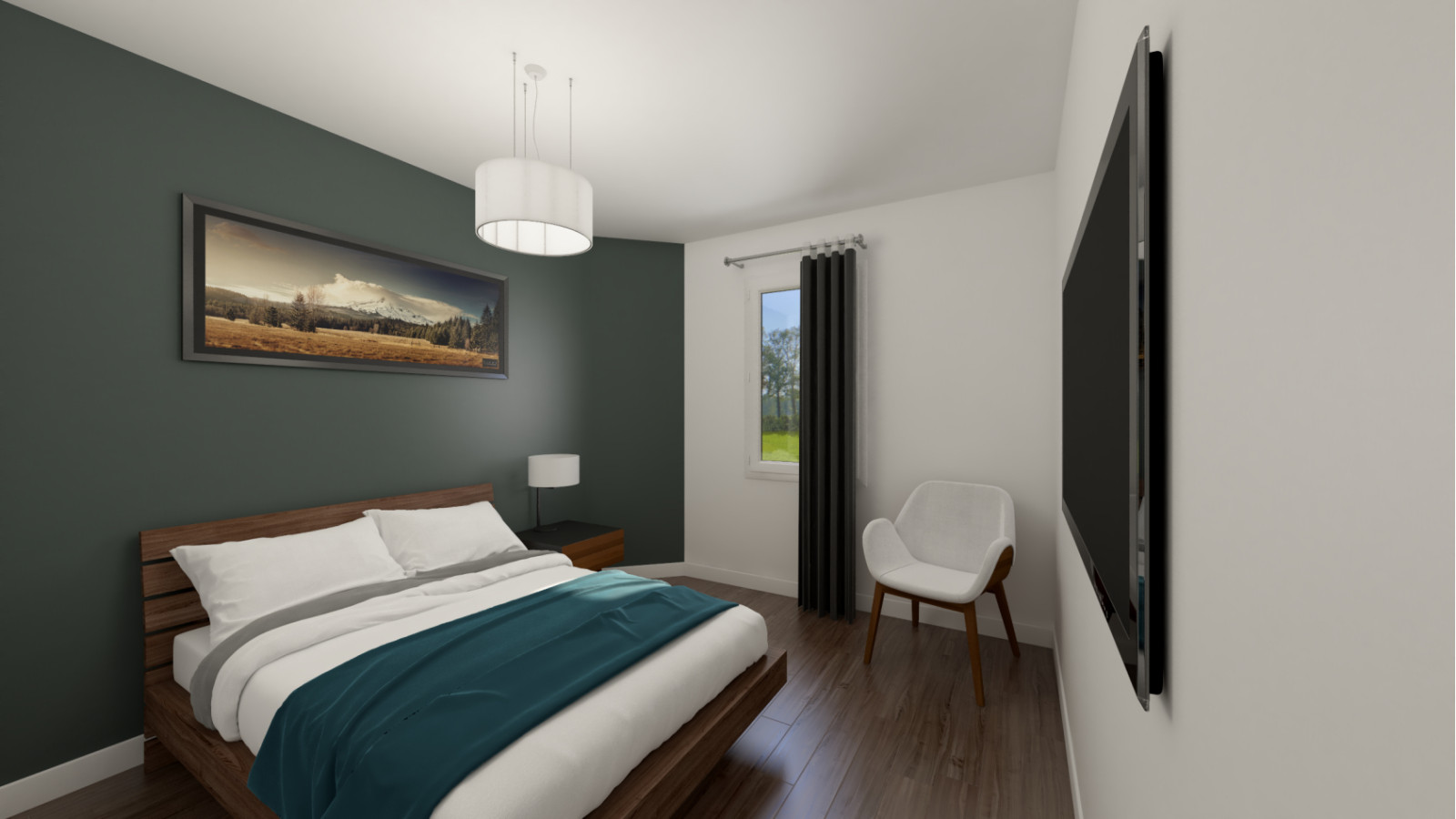 Maison neuve à Médan avec 3 chambres sur terrain de 1366m2 / image 7