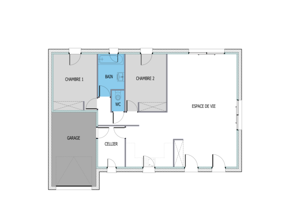 Plan (maison 2093)