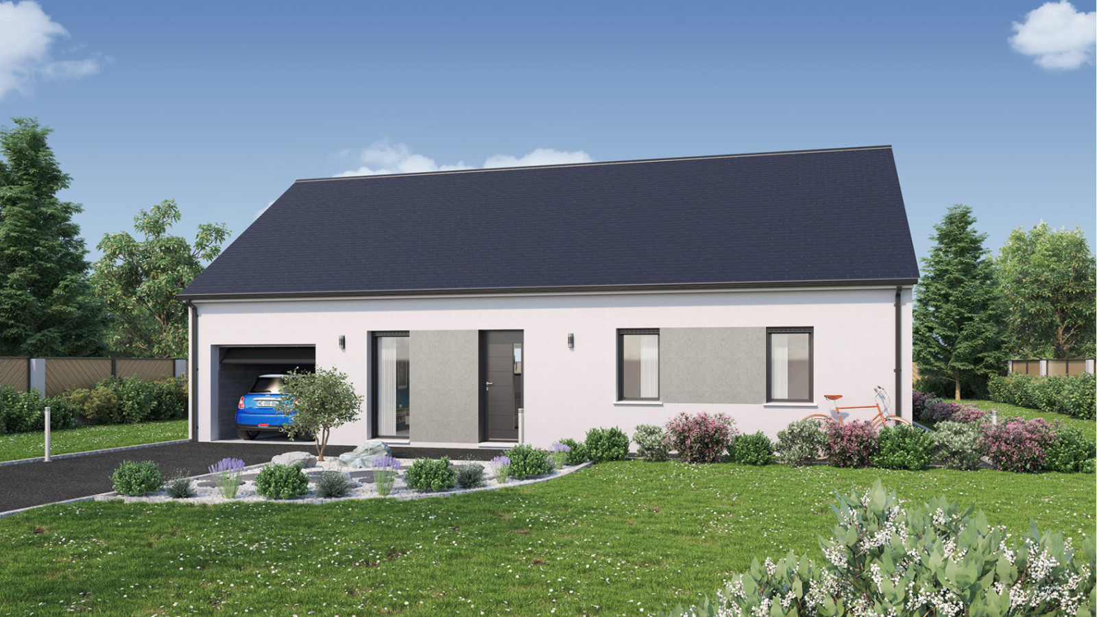 Maison neuve à Saint-Lubin-de-la-Haye avec 4 chambres sur terrain de 980m2 / image 2