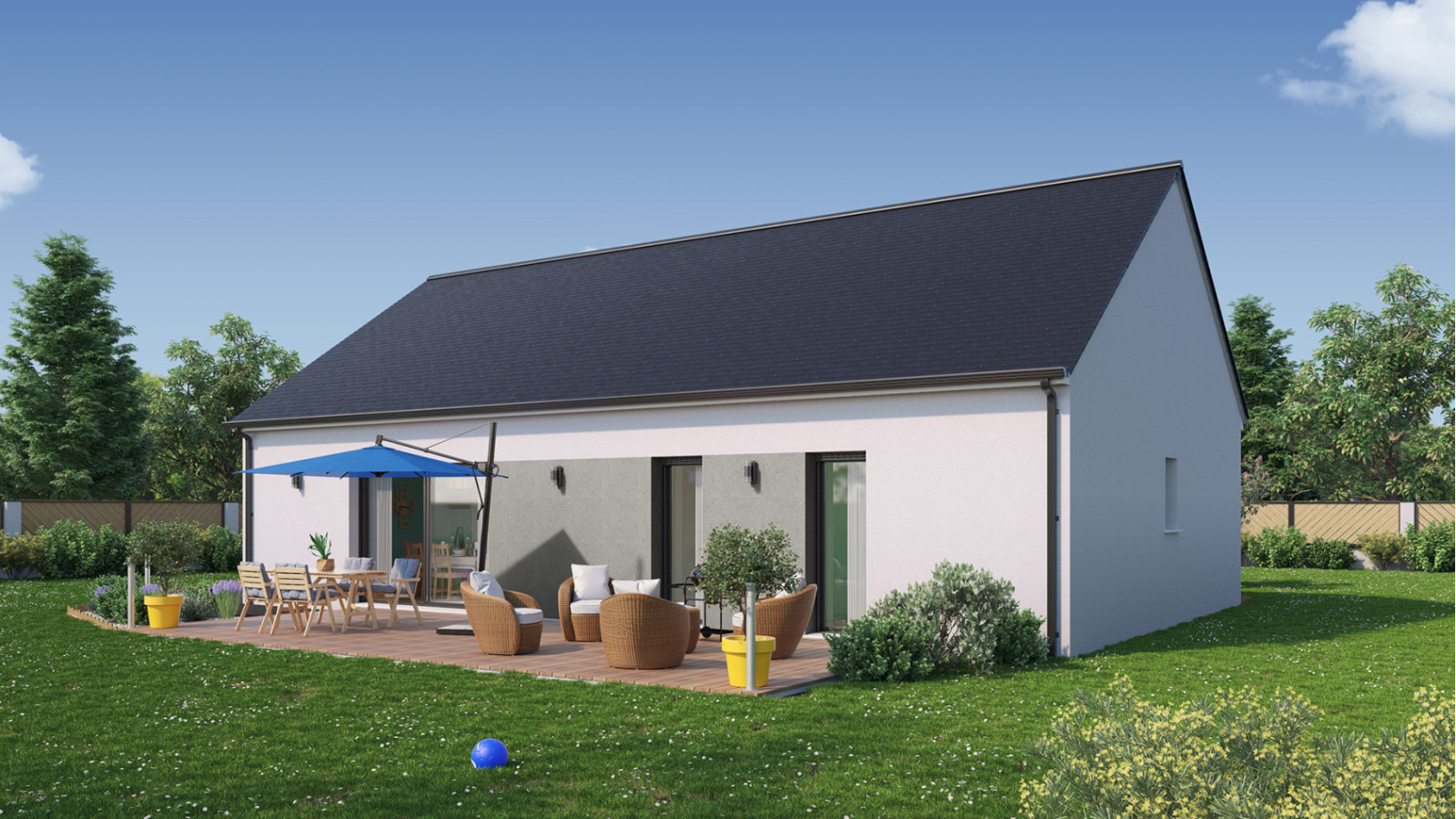 Maison neuve à Rambouillet avec 4 chambres sur terrain de 511m2 / image 3
