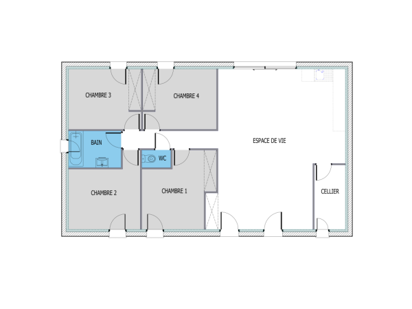 Plan (maison 2105)