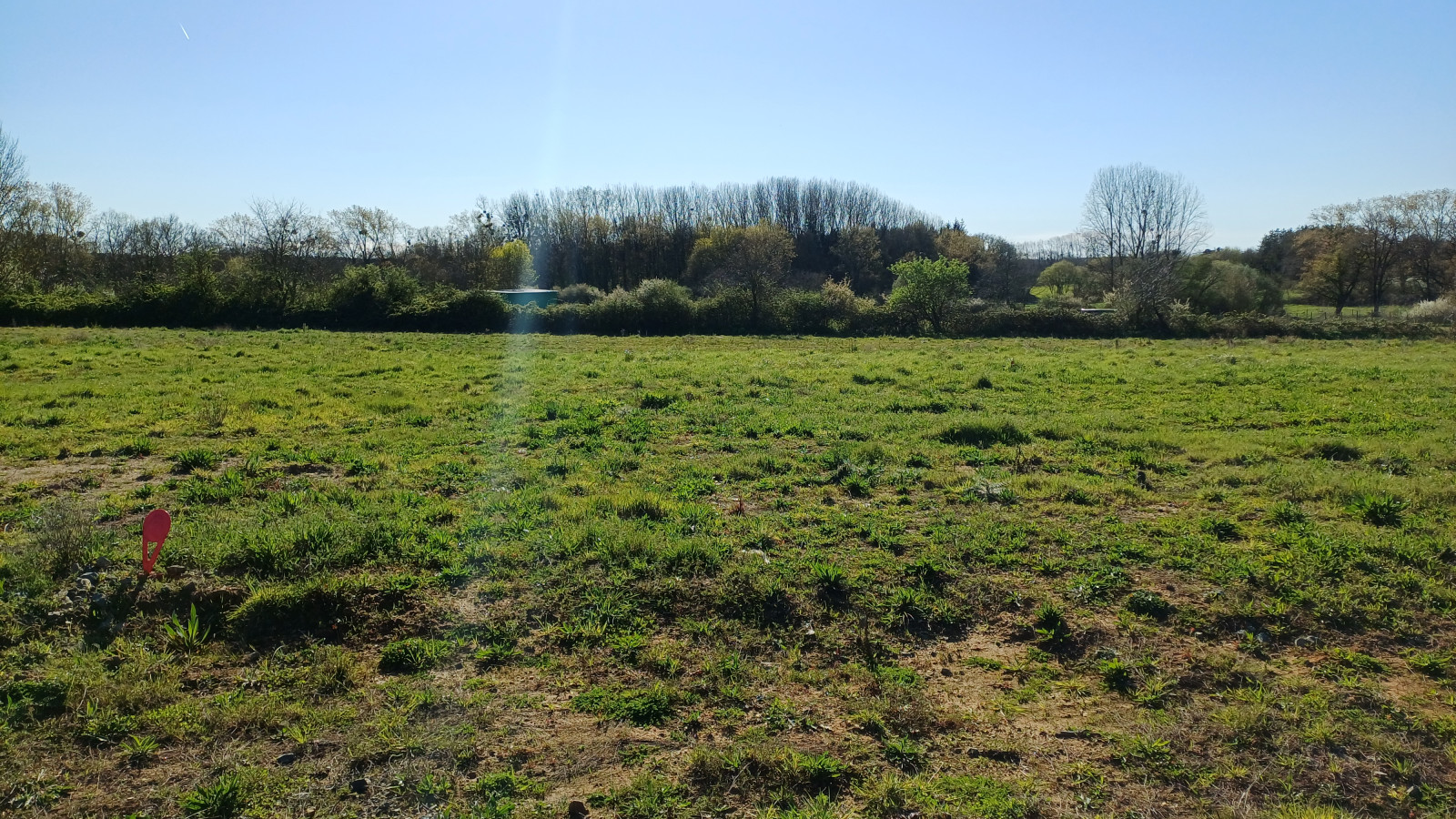Terrain constructible de 313m2 à Venansault