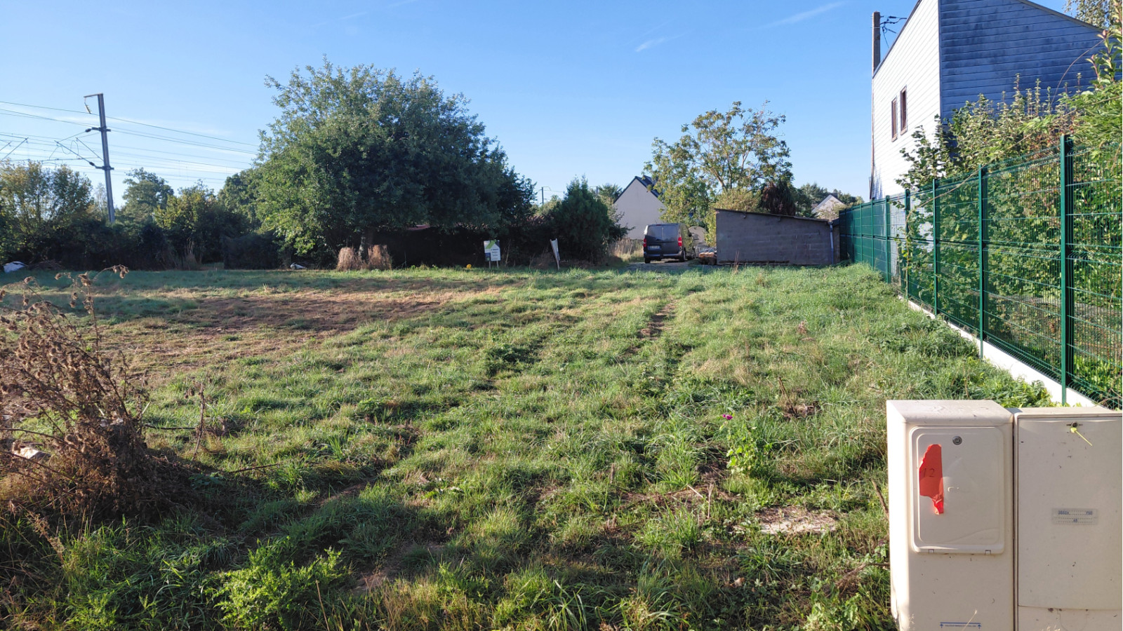 Terrain constructible de 349m2 à Pleurtuit
