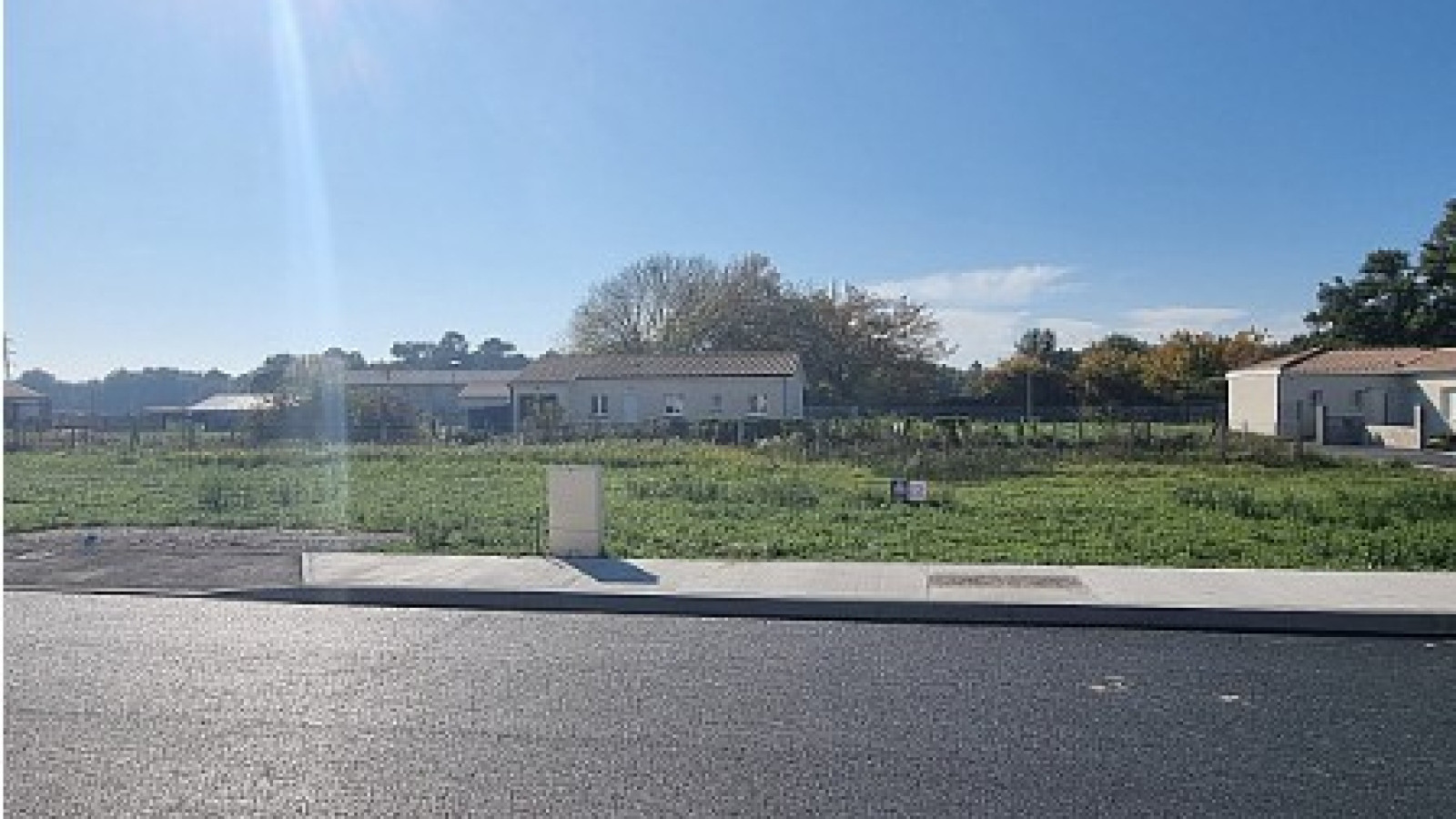 Terrain constructible de 415m2 à Saint-Médard-en-Jalles