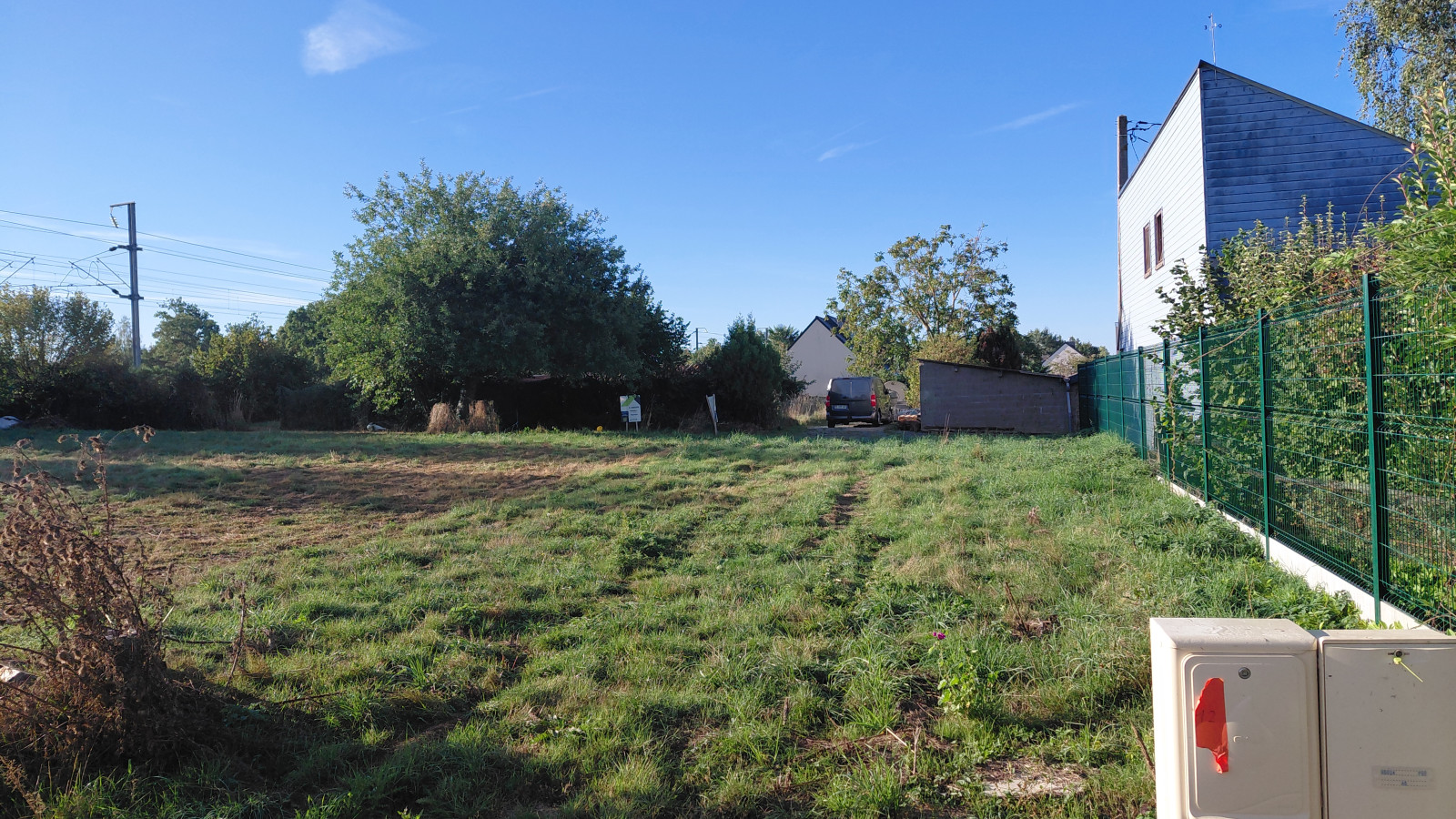 Terrain constructible de 444m2 à Saint-Marc-le-Blanc