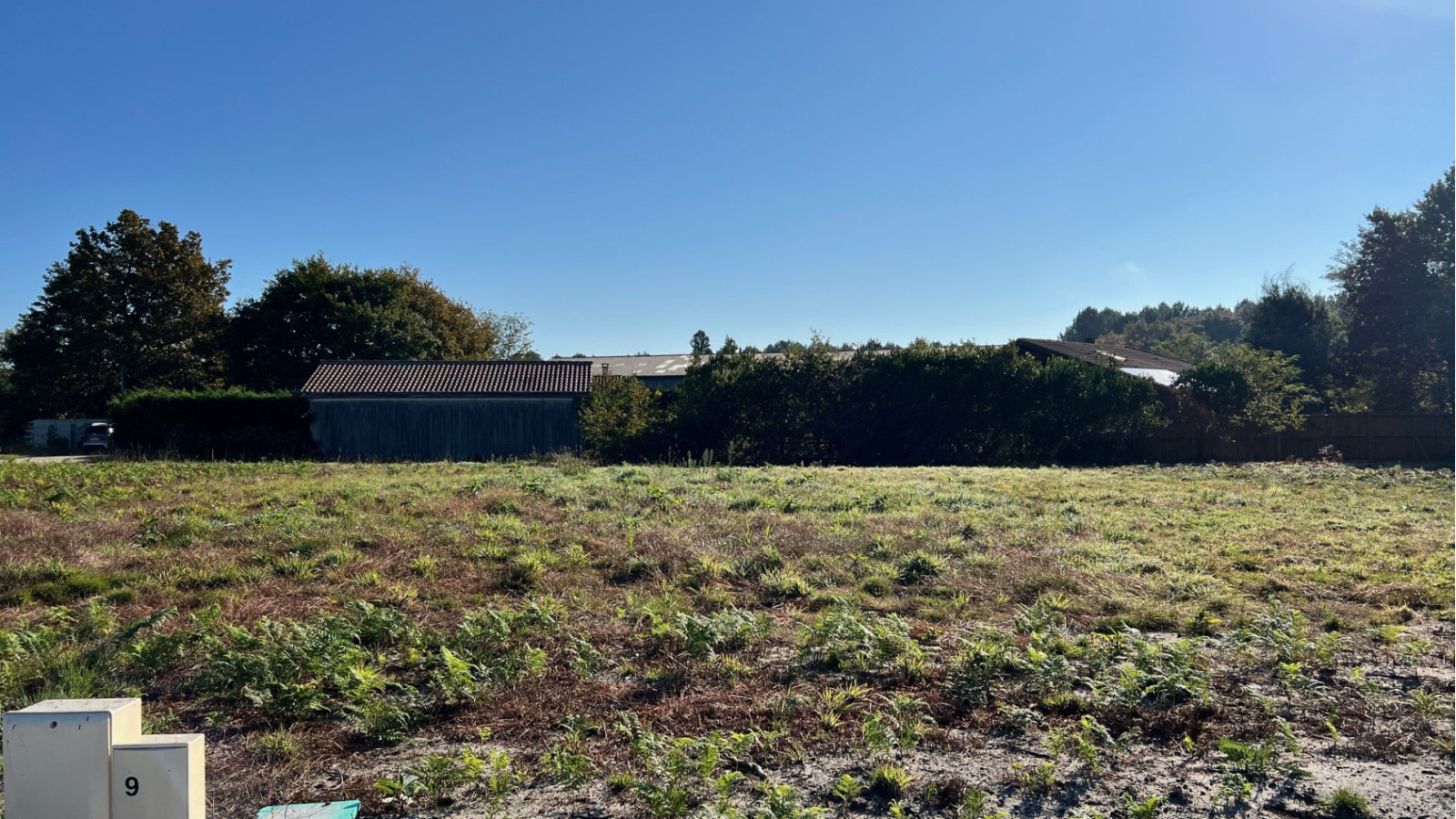 Terrain constructible de 627m2 à Labenne