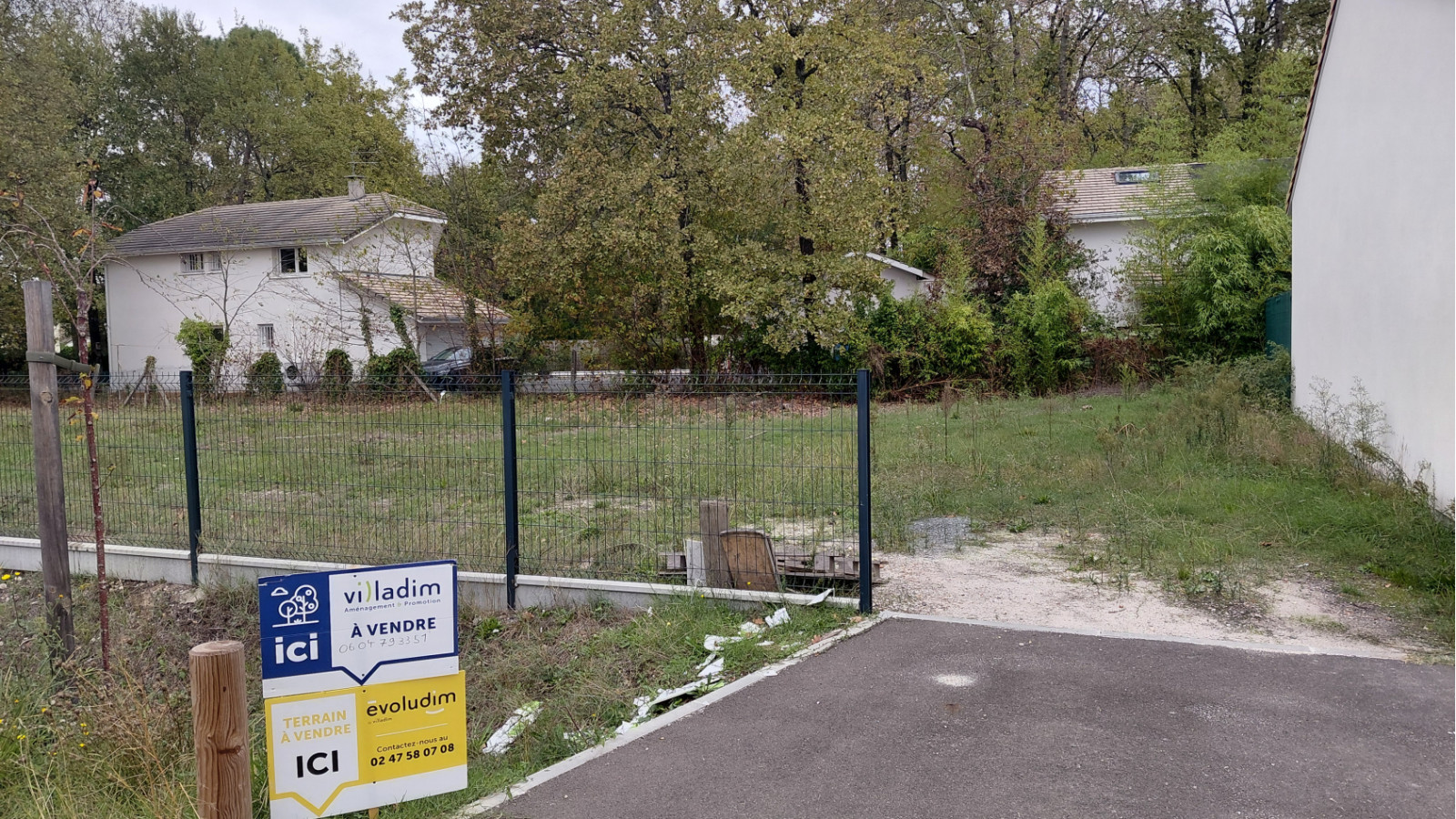Terrain constructible de 415m2 à Saint-Médard-en-Jalles