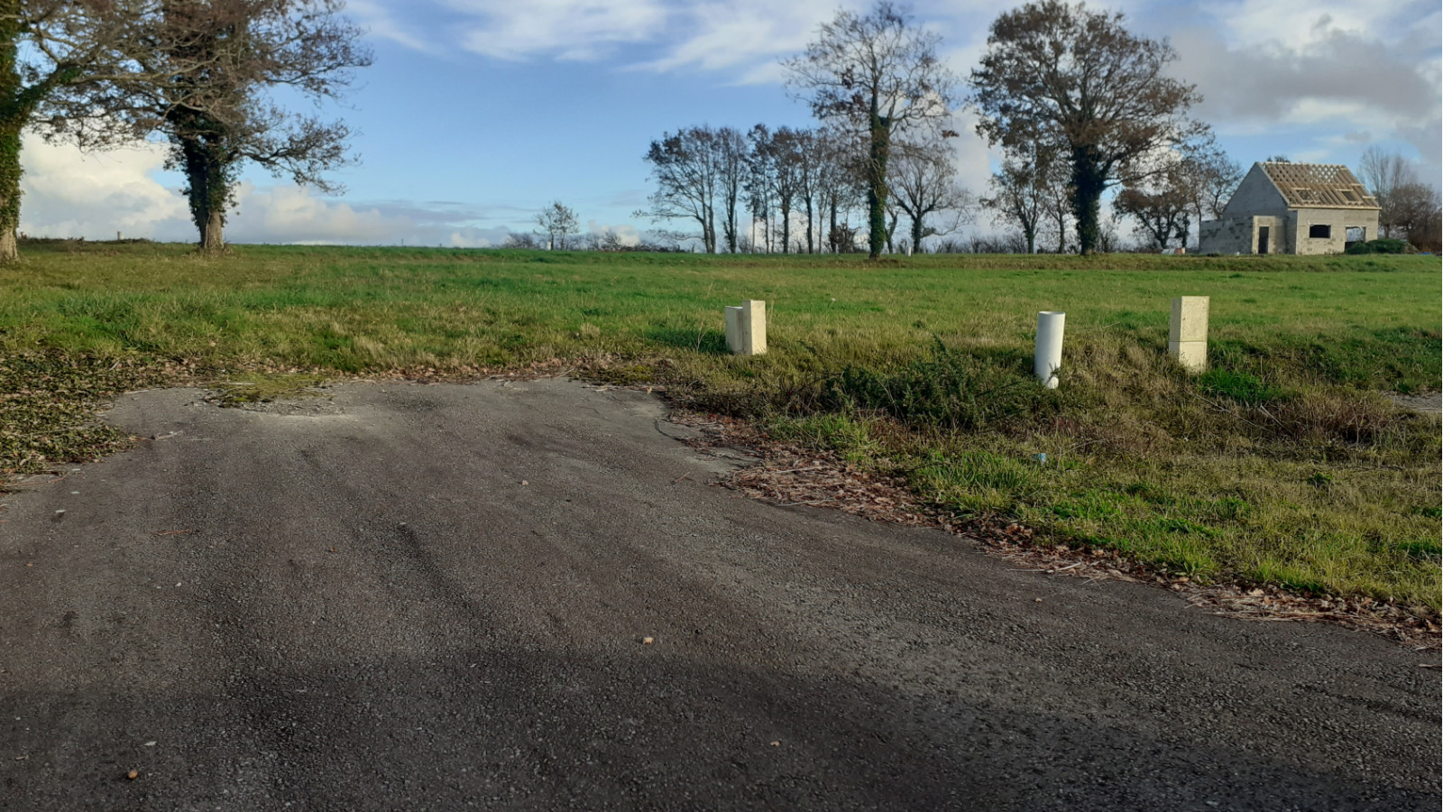Terrain constructible de 465m2 à Saint-Dolay