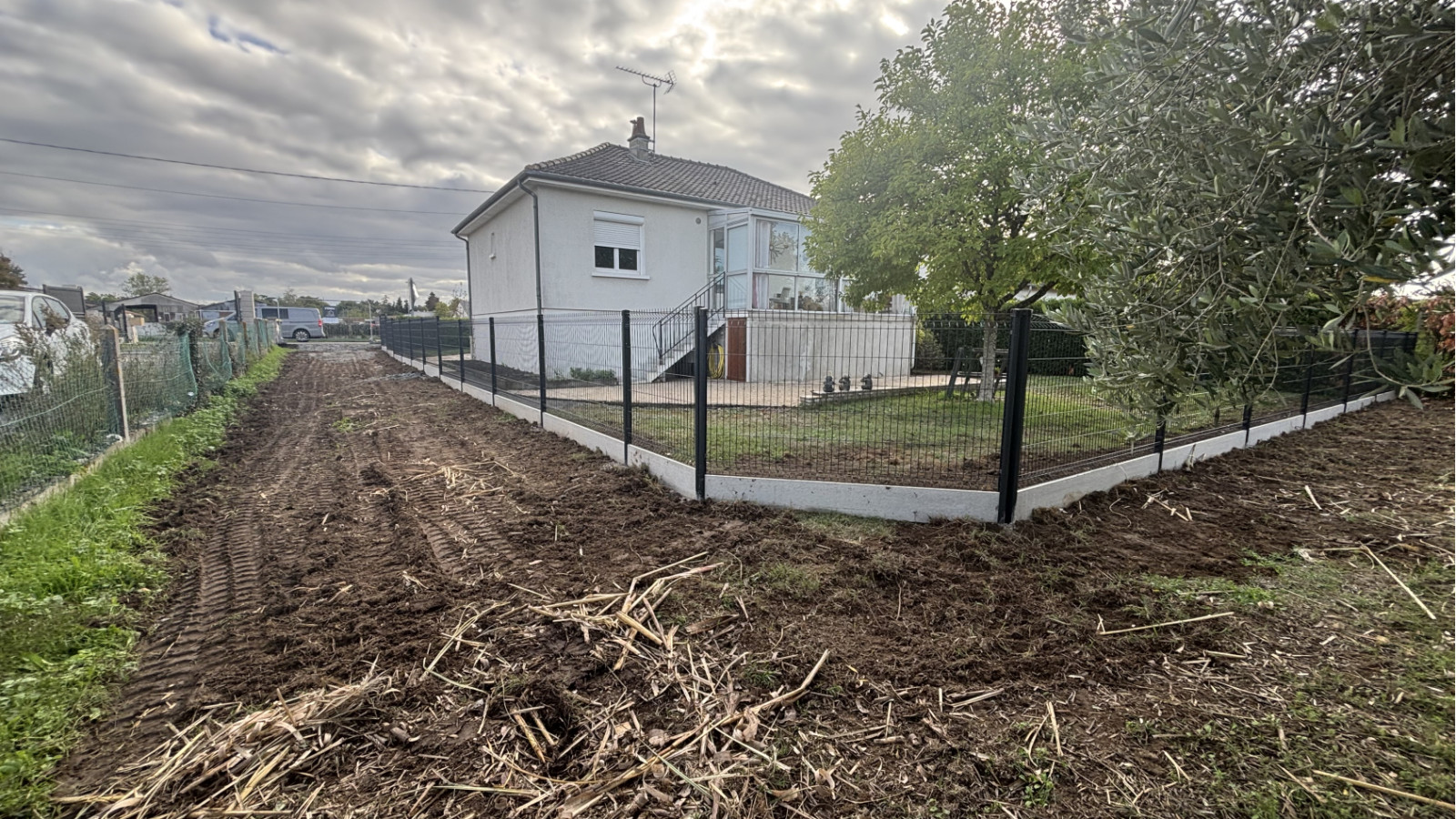 Terrain constructible de 658m2 à Ballan-Miré