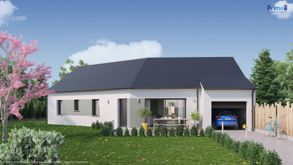 Maison neuve à Voulx avec 4 chambres sur terrain de 537m2 - image 2
