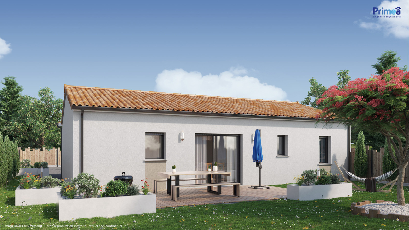 Maison neuve à Orée d'Anjou avec 3 chambres sur terrain de 320m2 / image 3