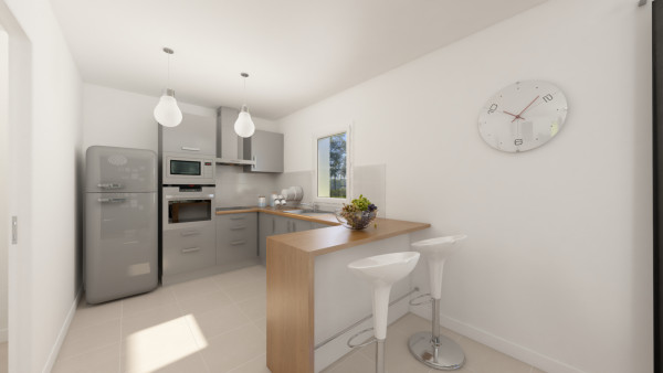 Maison neuve à Montigny-sur-Loing avec 3 chambres sur terrain de 656m2 - image 3