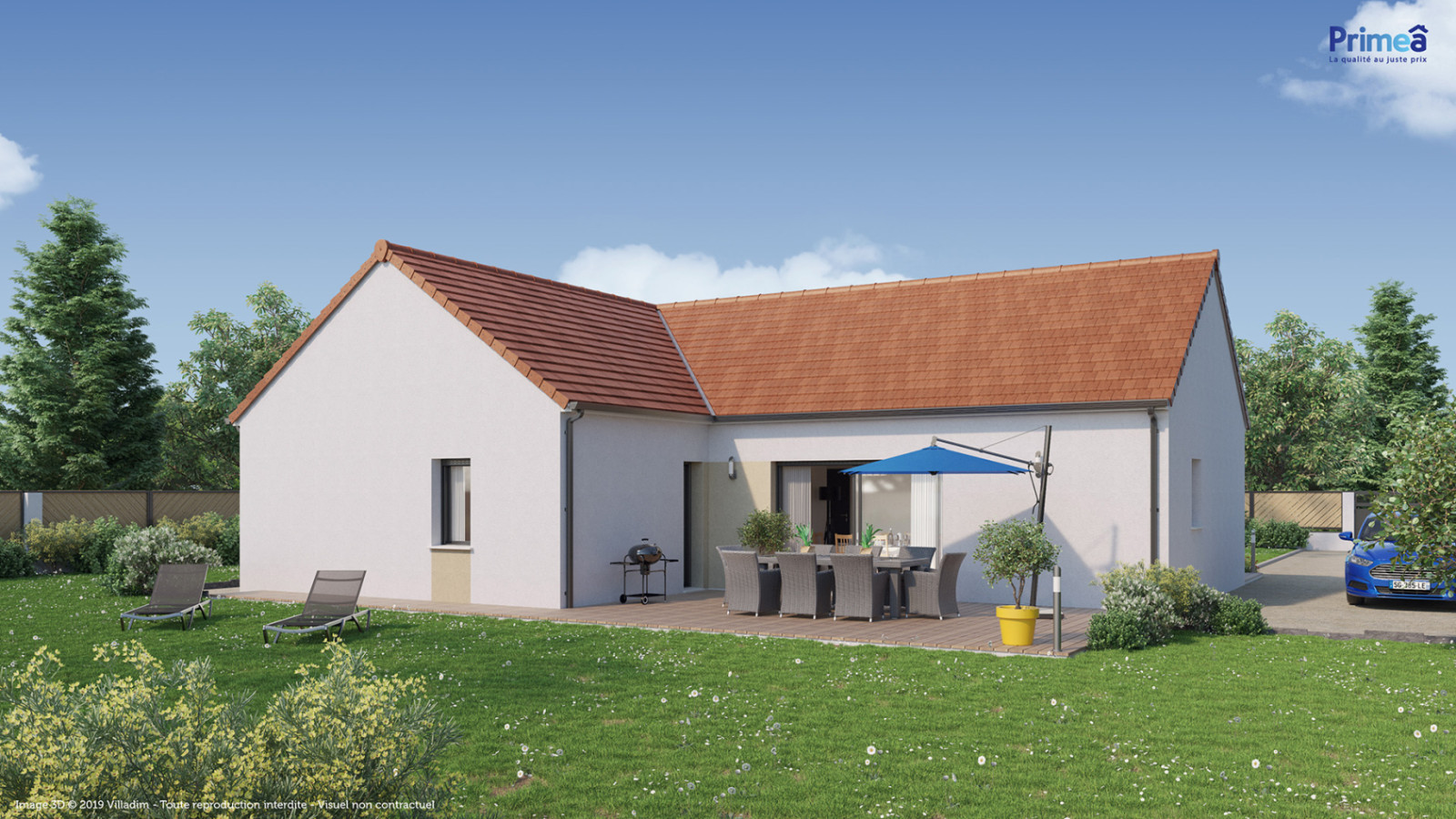 Maison neuve à Courances avec 4 chambres sur terrain de 473m2 / image 2