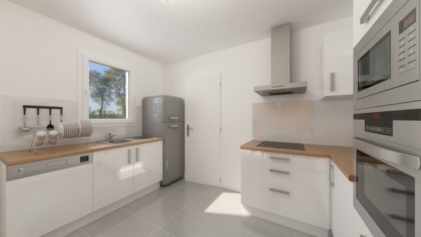 Maison neuve à Évry-Courcouronnes avec 2 chambres sur terrain de 405m2 - image 3