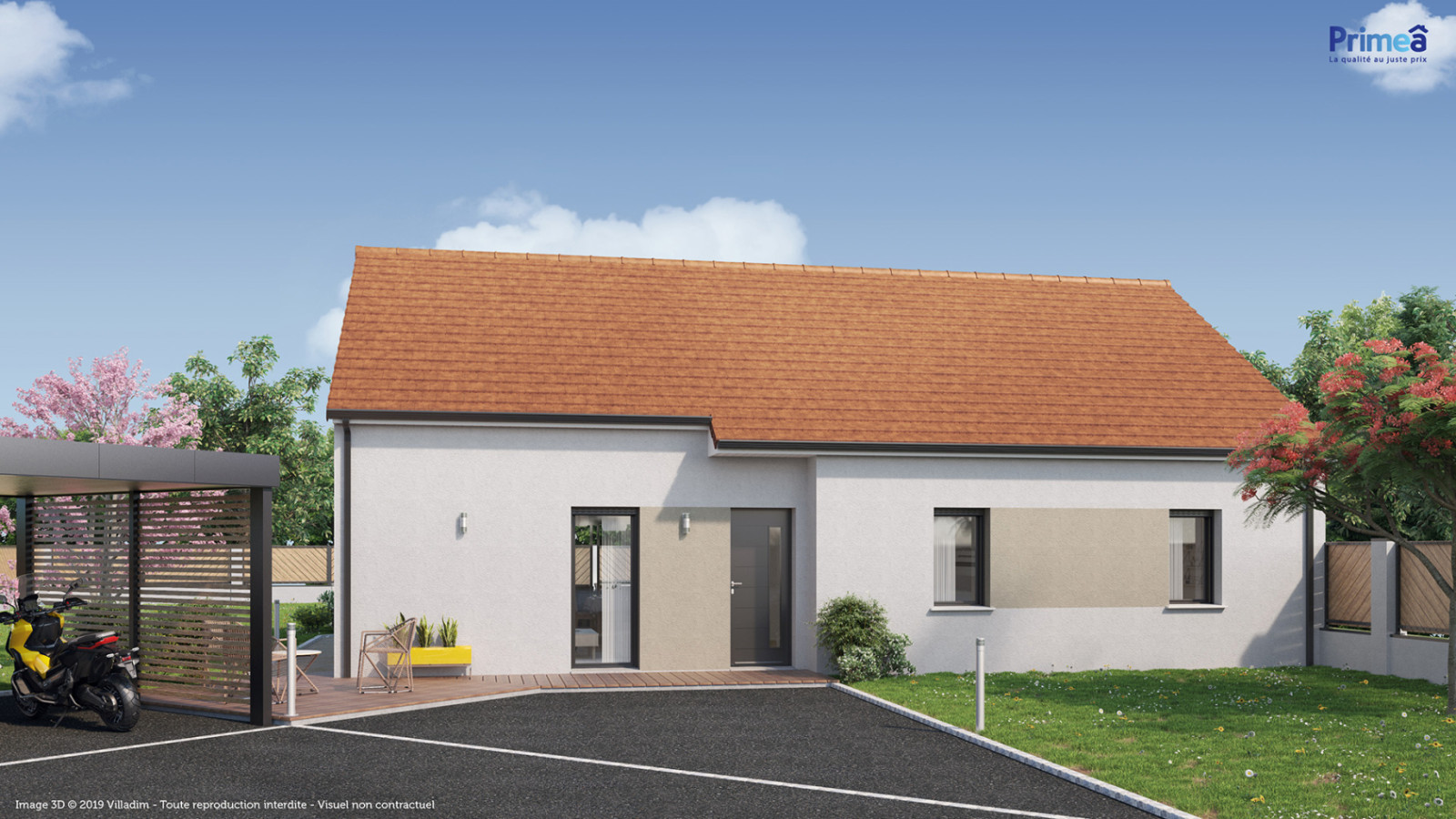 Maison neuve à Courances avec 4 chambres sur terrain de 473m2 / image 2