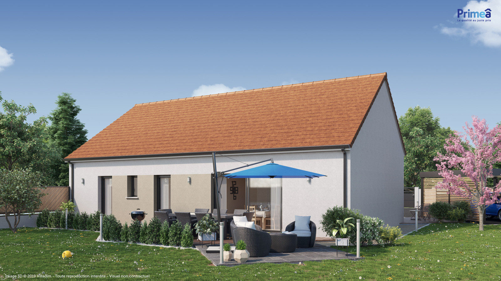 Maison neuve à Courances avec 4 chambres sur terrain de 473m2 / image 3