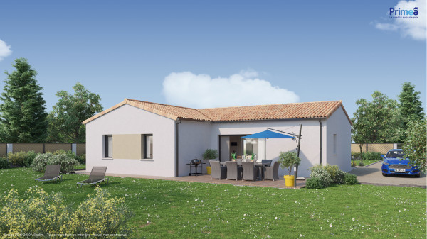Maison neuve à Saint-Paul-lès-Dax avec 3 chambres sur terrain de 460m2 - image 1