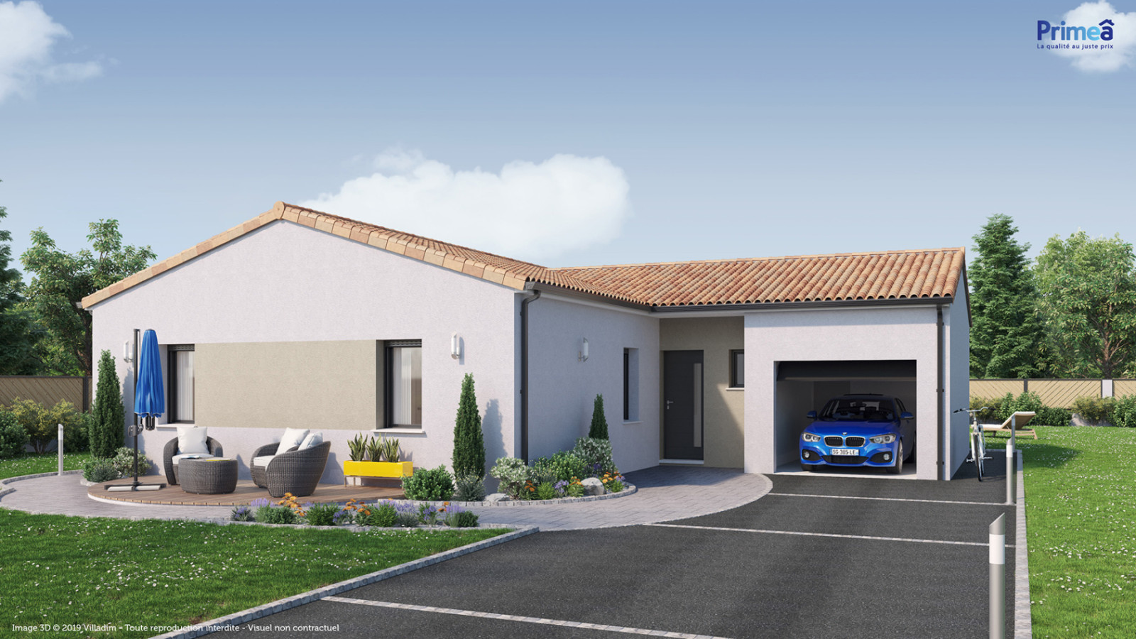 Maison neuve à Bénesse-Maremne avec 4 chambres sur terrain de 592m2 / image 2