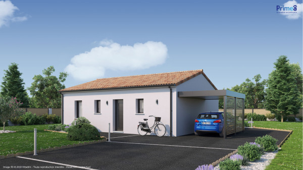 Maison neuve à Bénesse-Maremne avec 2 chambres sur terrain de 592m2 - image 2