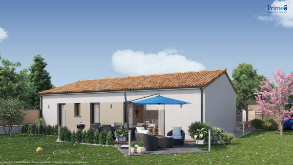 Maison neuve à Saint-Perdon avec 4 chambres sur terrain de 575m2 - image 2