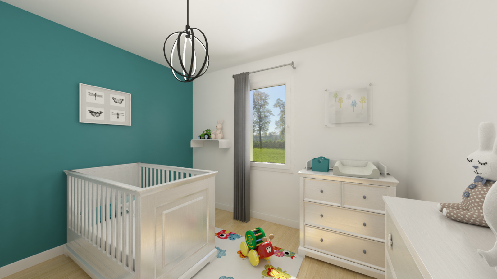 Maison neuve à Biscarrosse avec 3 chambres sur terrain de 472m2 / image 8