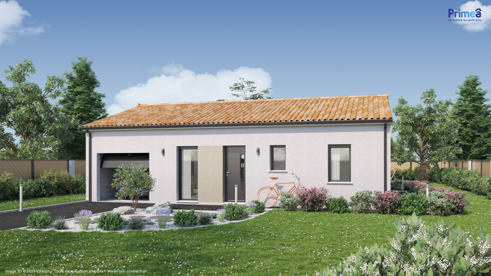 Maison neuve à Saint-Perdon avec 2 chambres sur terrain de 575m2 / image 2