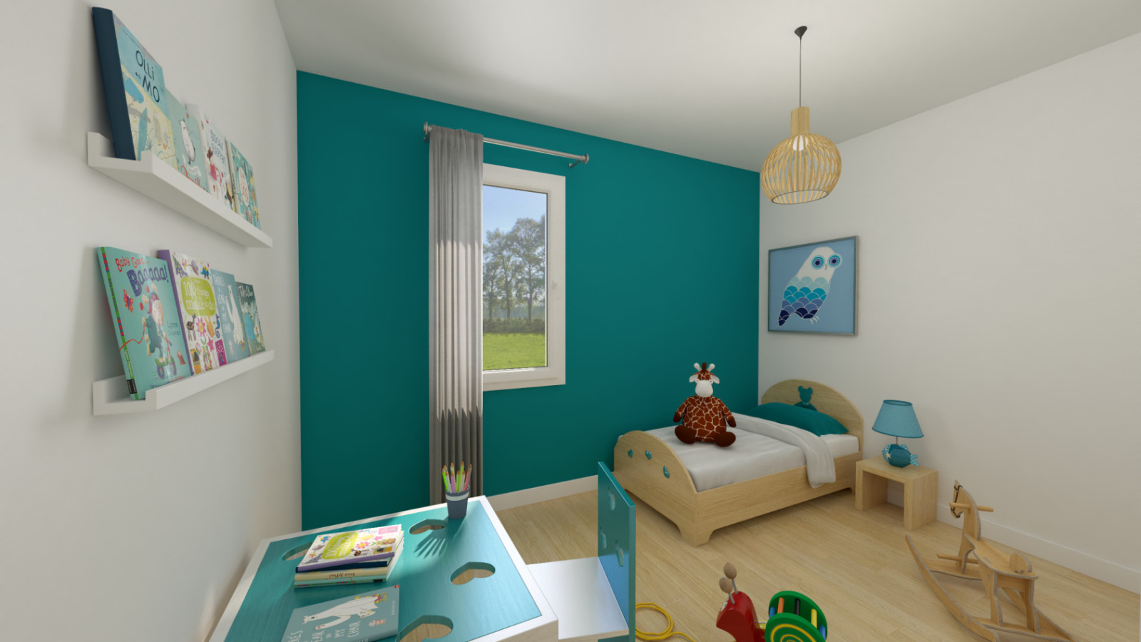 Maison neuve à Champs-sur-Yonne avec 4 chambres sur terrain de 794m2 / image 6