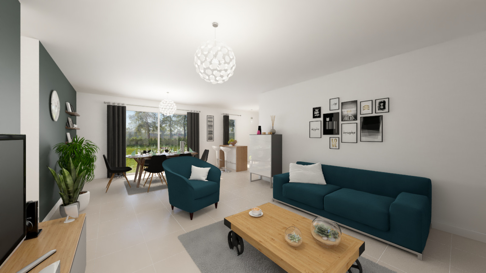 Maison neuve à Fresnay-l'Évêque avec 3 chambres sur terrain de 565m2 / image 5