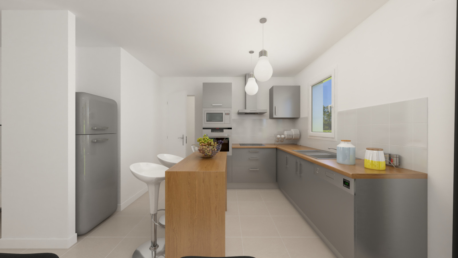 Maison neuve à Escolives-Sainte-Camille avec 3 chambres sur terrain de 740m2 / image 4