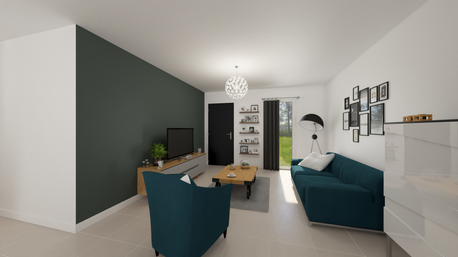 Maison neuve à Escolives-Sainte-Camille avec 3 chambres sur terrain de 740m2 / image 5