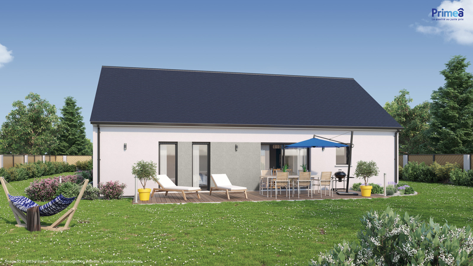 Maison neuve à Chevannes avec 4 chambres sur terrain de 1184m2 / image 3