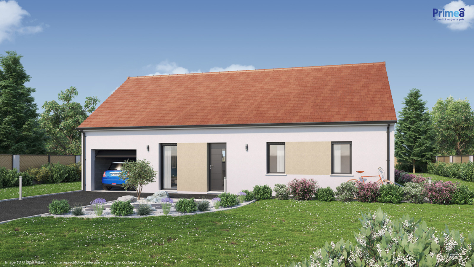 Maison neuve à Venouse avec 4 chambres sur terrain de 1278m2 / image 2