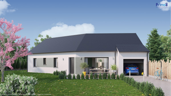 Maison neuve à Lindry avec 4 chambres sur terrain de 902m2 - image 2