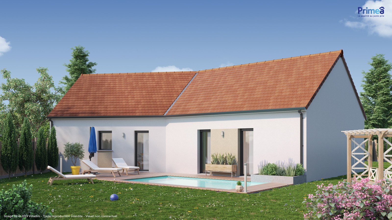 Maison neuve à Brochon avec 4 chambres sur terrain de 1256m2 / image 2