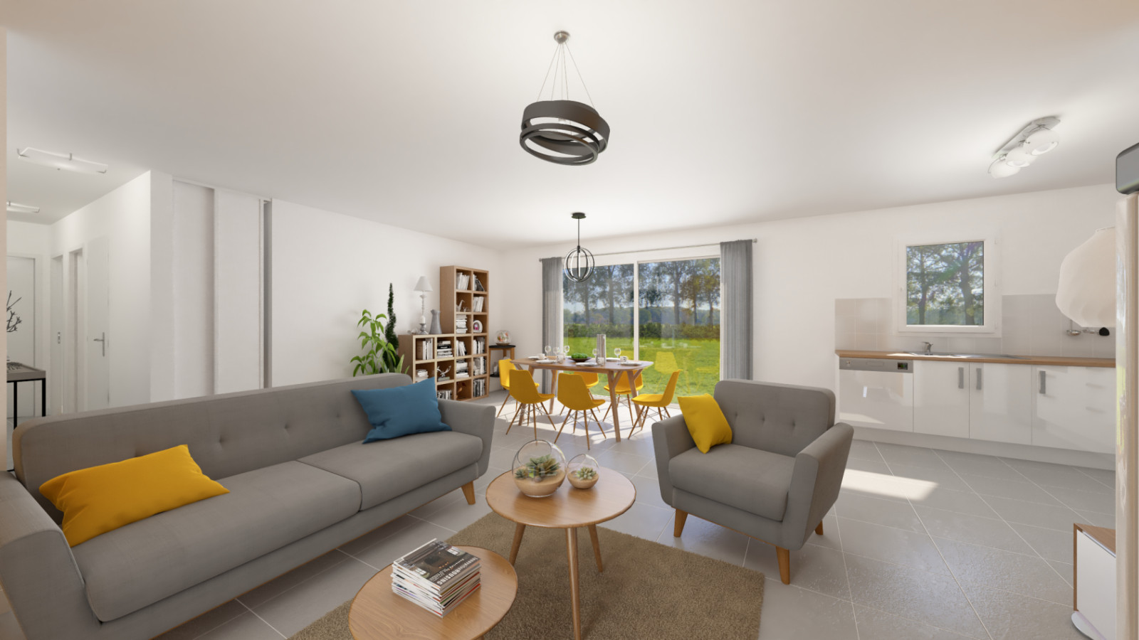 Maison neuve à Pourrain avec 4 chambres sur terrain de 1173m2 / image 5