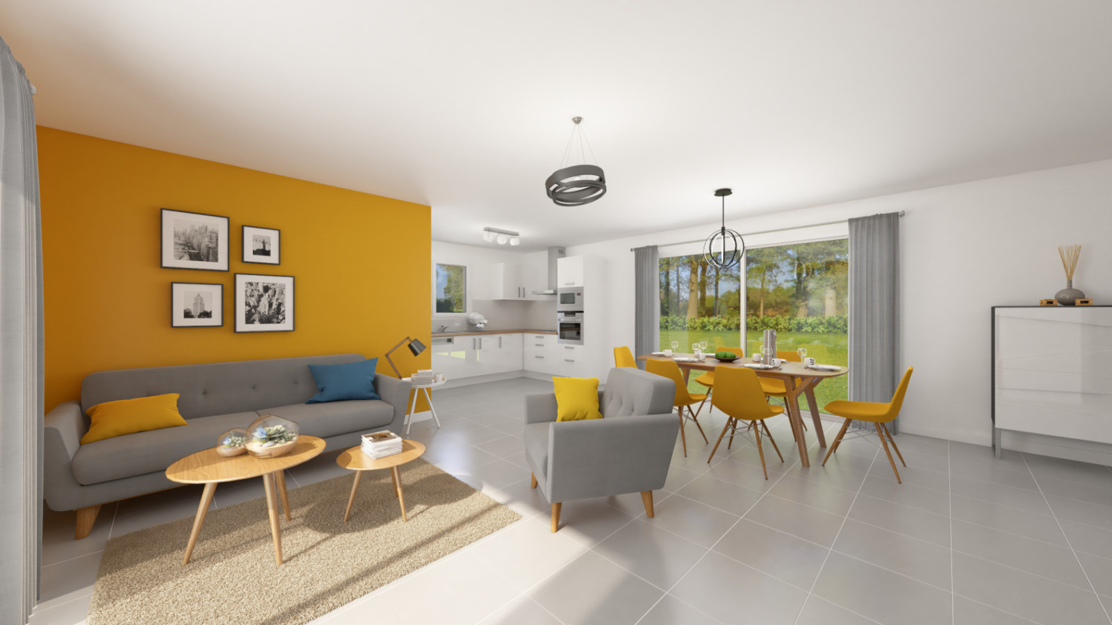 Maison neuve à Bléneau avec 3 chambres sur terrain de 778m2 / image 5