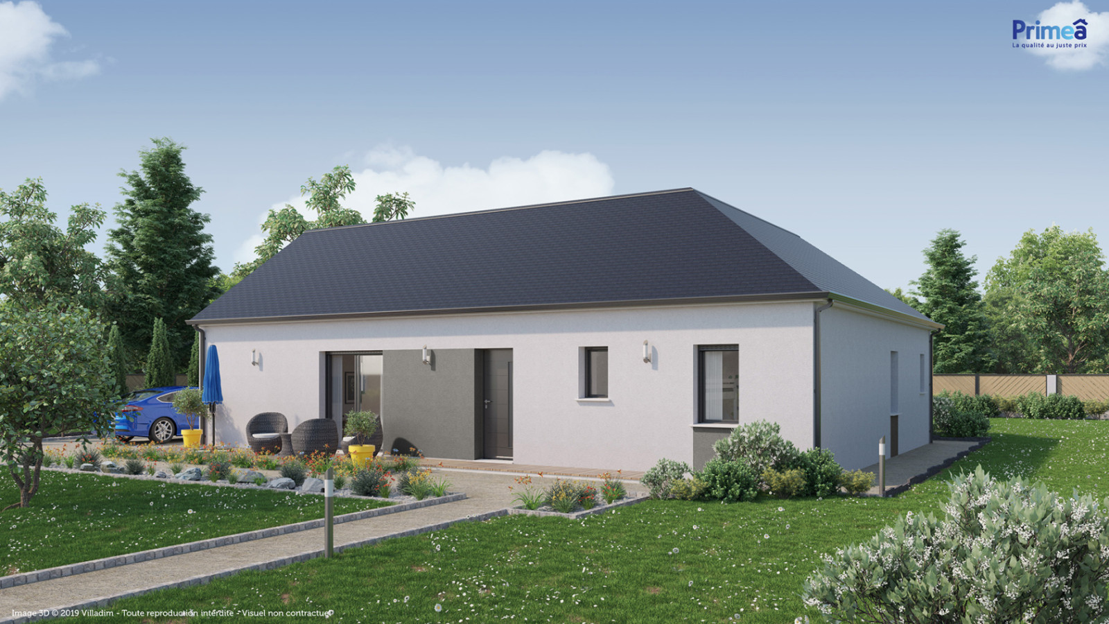 Maison neuve à Merry-la-Vallée avec 4 chambres sur terrain de 1505m2 / image 3