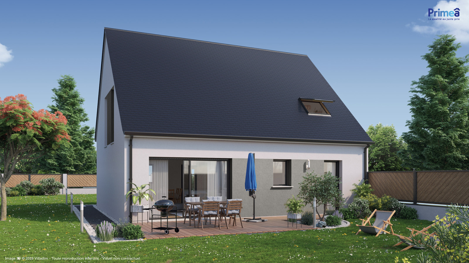 Maison neuve à Chevannes avec 4 chambres sur terrain de 1184m2 / image 2