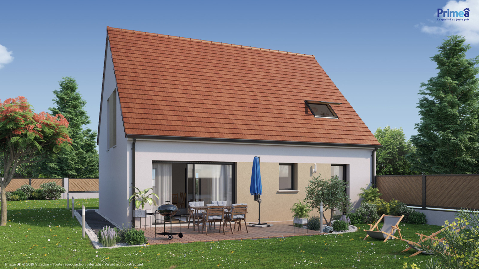 Maison neuve à Brochon avec 4 chambres sur terrain de 1256m2 / image 2
