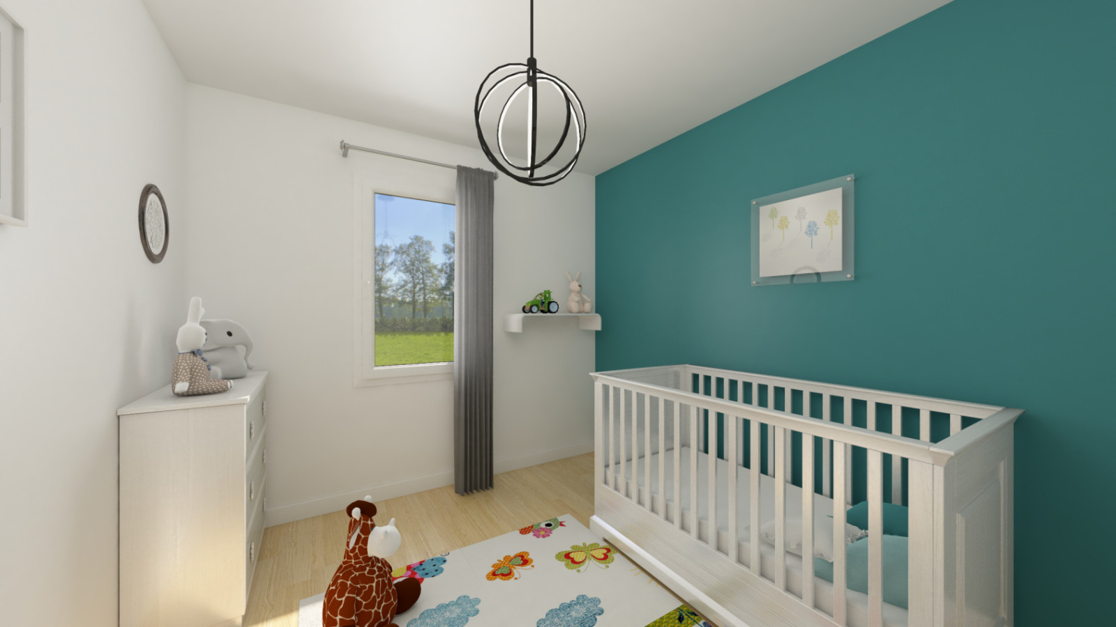 Maison neuve à Boulay-les-Barres avec 4 chambres sur terrain de 1122m2 / image 6