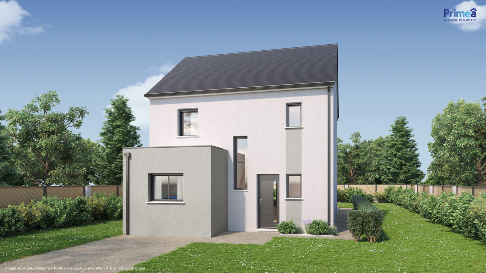 Maison neuve à Pourrain avec 4 chambres sur terrain de 1173m2 / image 3