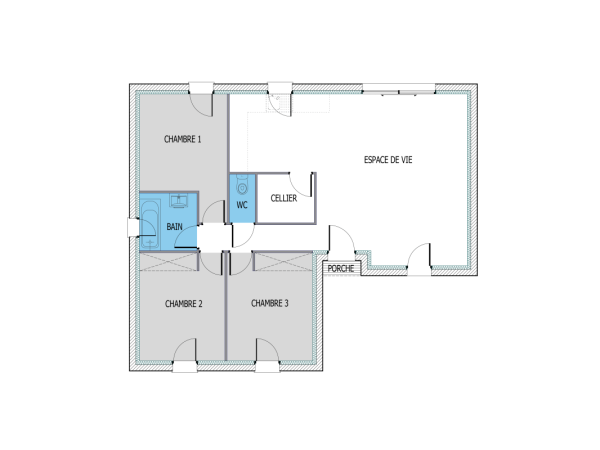 Plan (maison 1031)