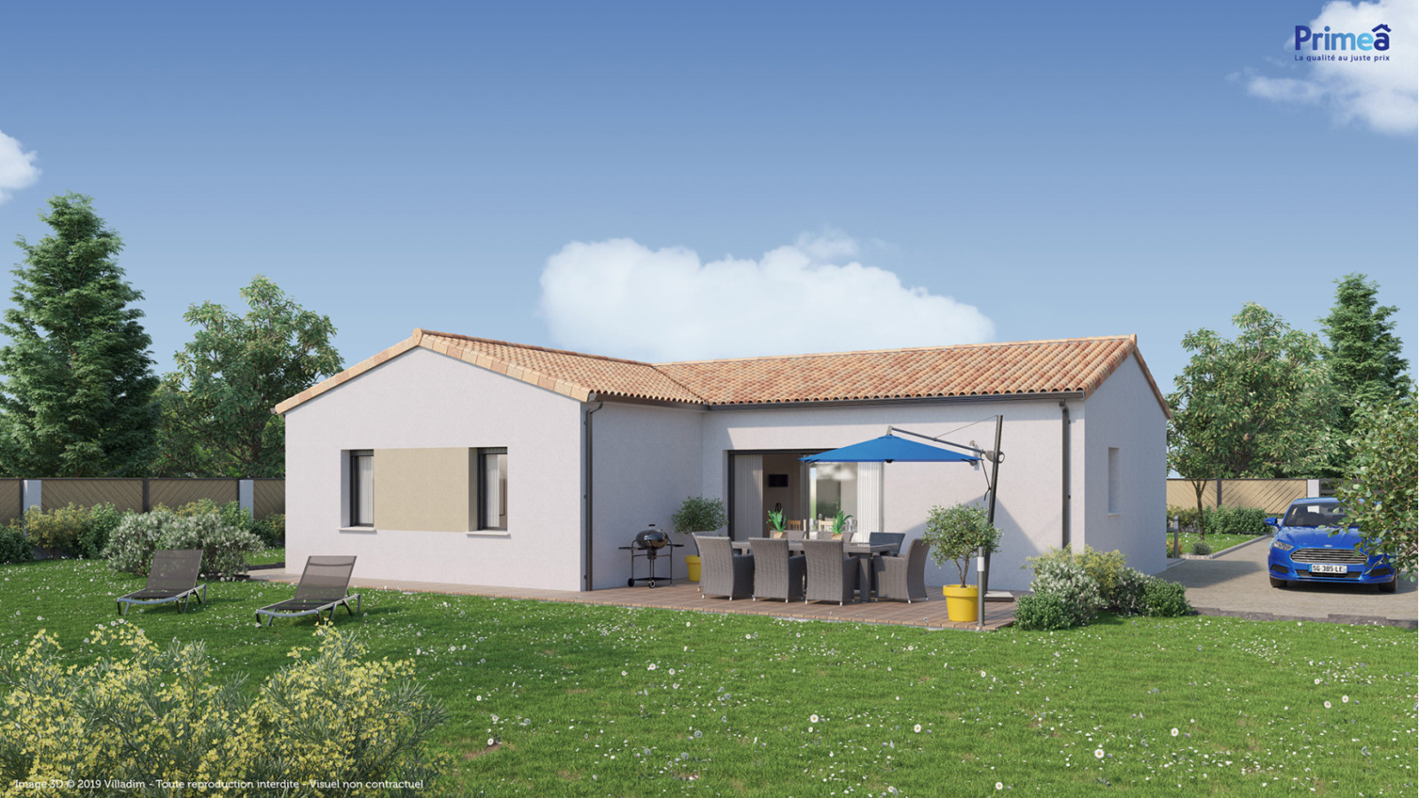 Maison neuve à Pauillac avec 3 chambres sur terrain de 355m2 / image 2