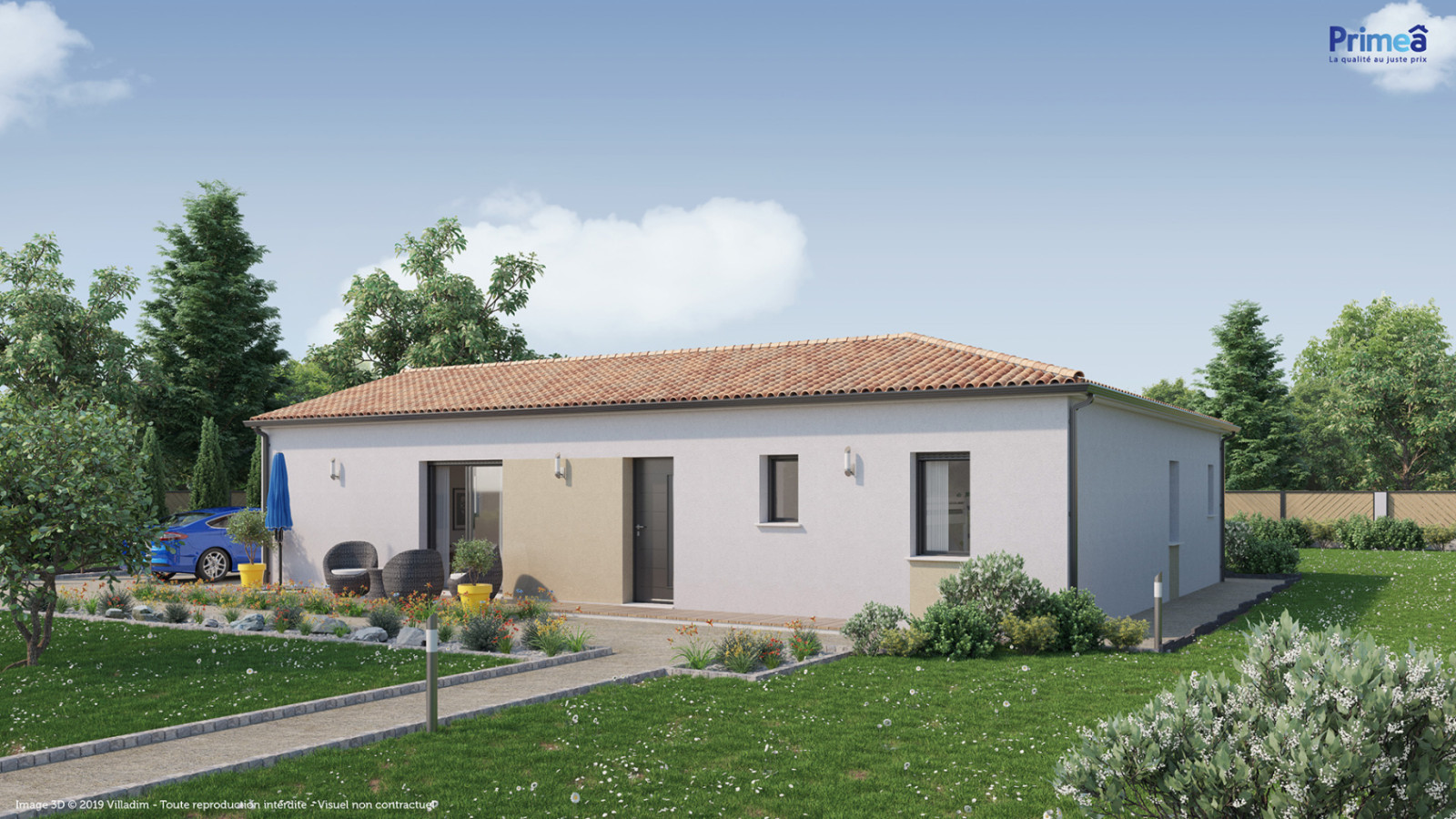 Maison neuve à Prignac-et-Marcamps avec 4 chambres sur terrain de 790m2 / image 3